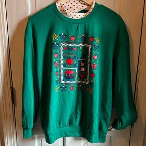 Vintage Act III Classics Sweatshirt_Americana Cottage giving Schoolmarm Vibes